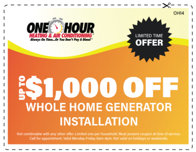 Up to $1000 off – Generator