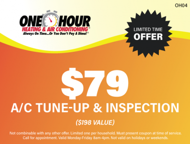 AC Maintenance – $79 Tune-Up
